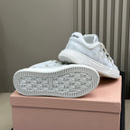 Light Gray Sneakers Calfskin