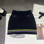 CHANEL 25S SKI COLLECTION SKIRT 435