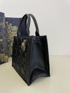 small book tote 26 black lambskin gold hardware