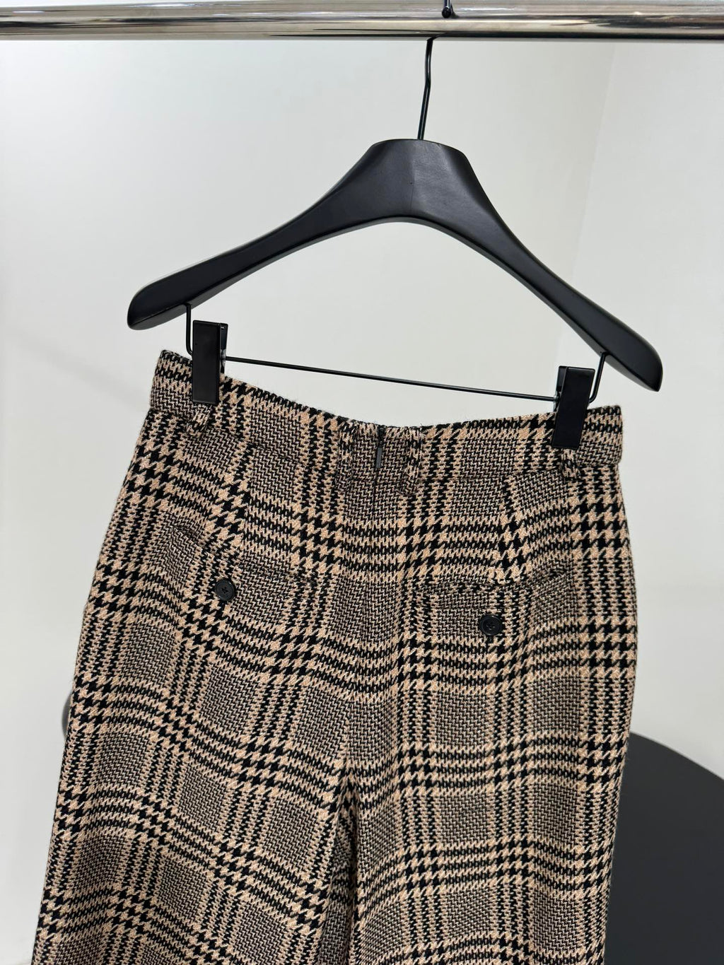 YSL 25S STRIPED STRAIGHT-LEG PANTS STYLE 228
