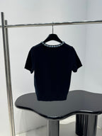PRADA 25S BEADED CREW NECK SWEATER 313