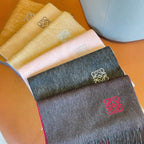SCARF 180 CM IN COLORFUL CASHMERE AND WOOL 411660