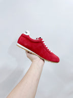 PLUME SUEDE SNEAKERS WATERMELON