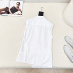 Loewe 25 Sleeveless Shirt Cotton 612246