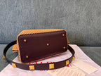 Valentino Spring and Summer 25 Tote Bag Brown Raffia