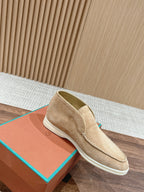 LP OPEN WALK LOAFERS CREAM SUEDE