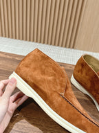 LP OPEN WALK LOAFERS BRIGHT BROWN SUEDE
