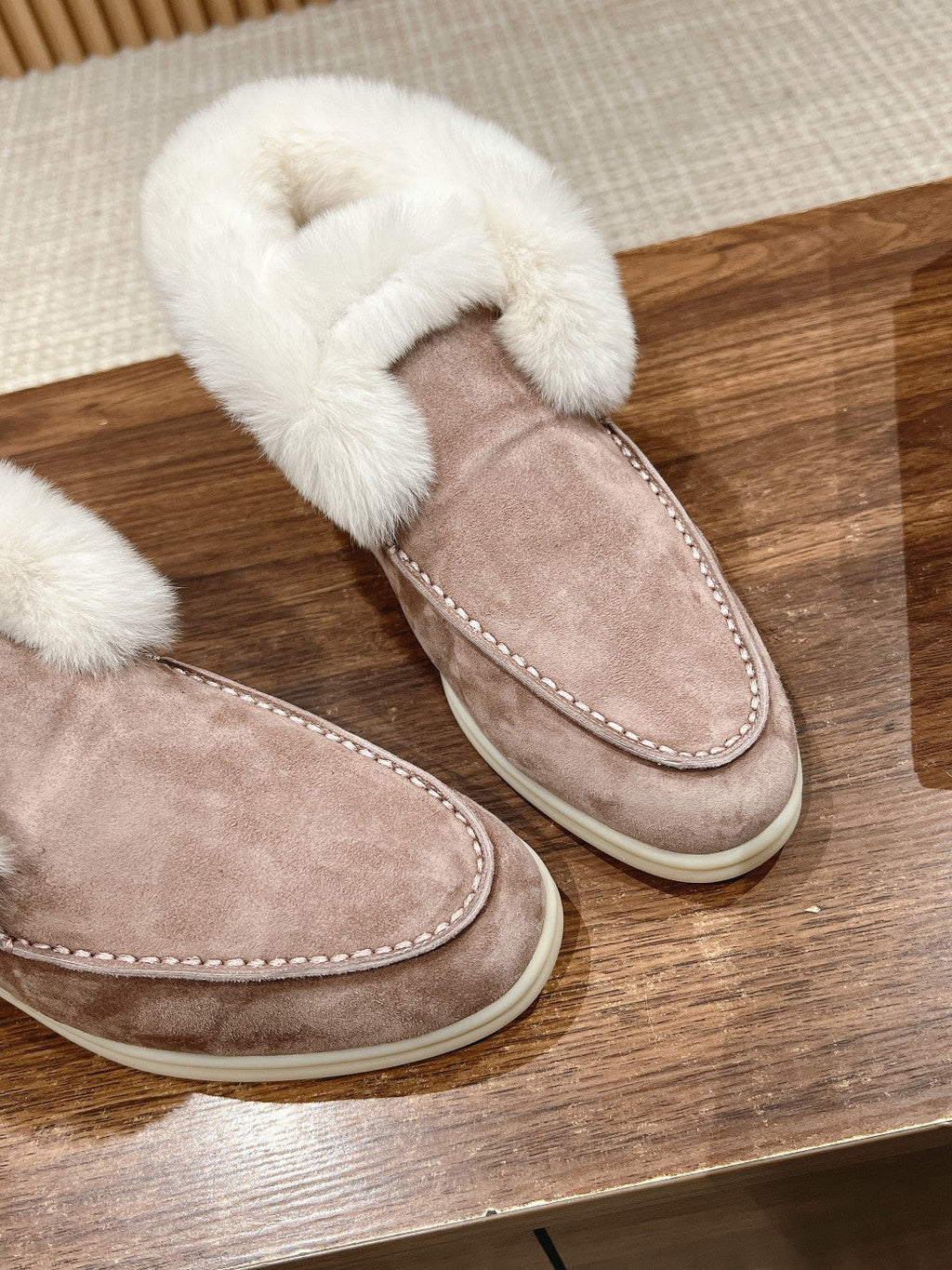 LP CLASSIC SUMMER CHARMS WALK LOAFERS CAMEL CALFSKIN
