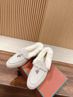 LP SUMMER CHARMS WALK LOAFERS LIGHT GRAY FLEECE