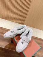LP SUMMER CHARMS WALK LOAFERS BRIGHT GRAY FLEECE
