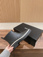 CC RAIN BOOTS BLACK TPU