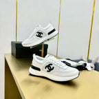 CLASSIC TRAINER IN WHITE MERCERIZED VELVET