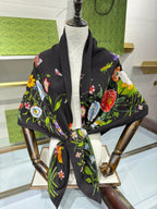 GUCCI 25S SCARF 140 IN CASHMERE 636339