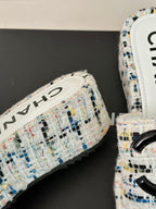 CLASSIC SLIPPERS THICK SOLE IN MULTICOLOR TWEED