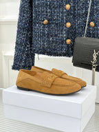 DIOR LOAFER 25S IN LIGHT BROWN SUEDE