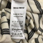 MIUMIU KNITTED POLO SHIRT STYLE 276