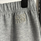MIUMIU SWEATSHIRT AND STRAIGHT PANTS SET STYLE 224