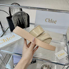 MILA FLAT SLIDES 5 CM IN BEIGE EICRU CALFSKIN AND RE-NYLON