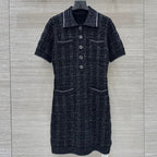 Gucci 2025 Dress Black Wool Viscose