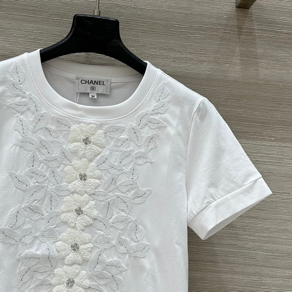 CC 25 T-shirt White Cotton