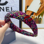 TWEED HEADBAND COLORFUL 161836