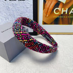 TWEED HEADBAND COLORFUL 161836