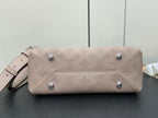 hand it all pm 29cm dark beige mahina calfskin