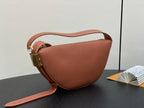 low key bumbag 28cm cognac brown calfskin