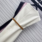 DIOR PRINTED DRESS WITH BELT 256706