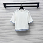 GUCCI CREW NECK SHORT-SLEEVE COTTON TEE