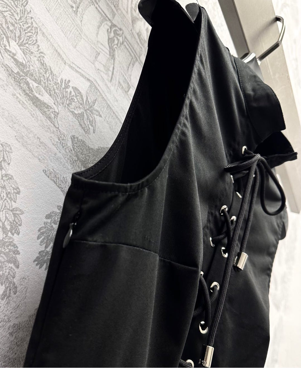 DIOR 25S DRAWSTRING VEST DRESS 264662
