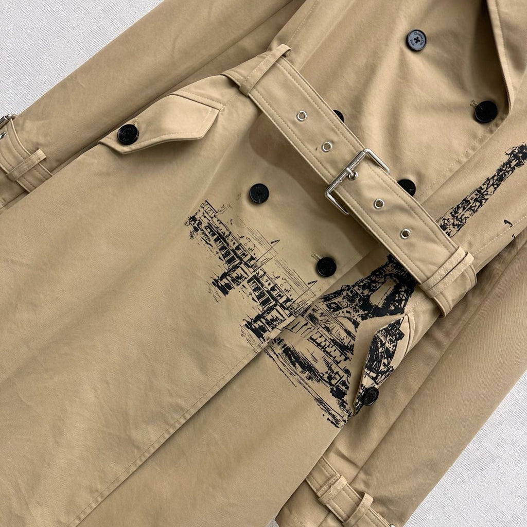 DIOR 25S PARIS-INSPIRED TRENCH COAT STYLE 276