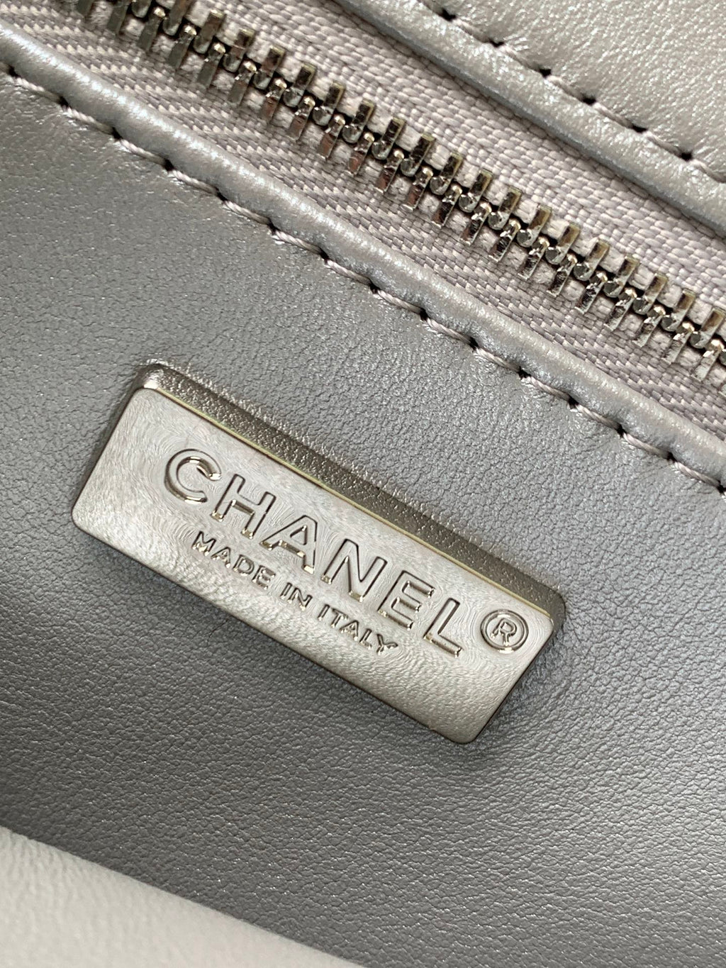 CC 2025 Flap Bag Black Silver Sequin 298201