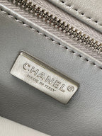 CC 2025 Flap Bag Black Silver Sequin 298201