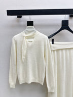 DIOR 25S KNIT SKIRT SET 588