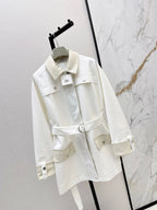 HERMES 25S LONG WINDJACKET 99430