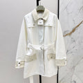 HERMES 25S LONG WINDJACKET 99430