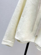 MAX MARA 25S HOODED KNIT JACKET 106