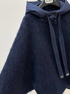 MAX MARA 25S HOODED KNIT JACKET 107