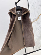 HERMES 25S FUR VEST 668406