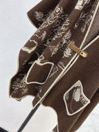 BURBERRY 25S PLAID KNIT JACKET 0044