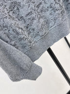 DIOR 25S FLORAL EMBROIDERED CASHMERE SWEATER 593
