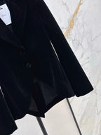 DIOR 25S VELVET BLAZER 523