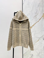 DIOR 25S ZIP-UP KNIT JACKET 544