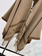 MAX MARA 25S JACQUARD CAPE COAT 009