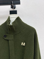MAX MARA 25S STAND COLLAR CARDIGAN COAT 037