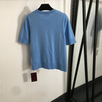 GUCCI SHORT-SLEEVE KNIT TOP STYLE 68