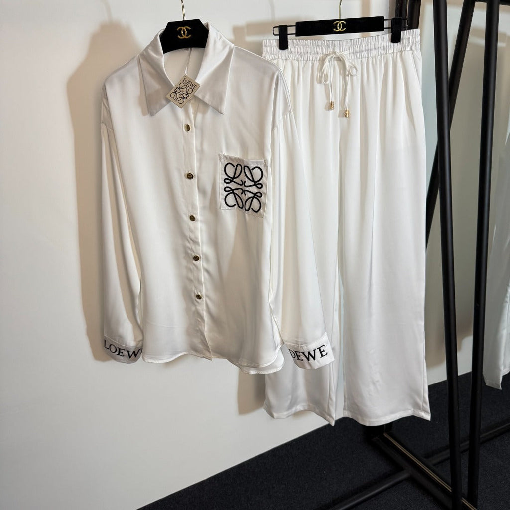 LOEWE SHIRT AND TRORS SET STYLE 116