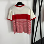 MIUMIU SHORT-SLEEVE KNIT TOP STYLE 360