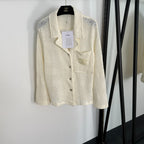 CHANEL 25S LONG-SLEEVE KNIT CARDIGAN STYLE 128